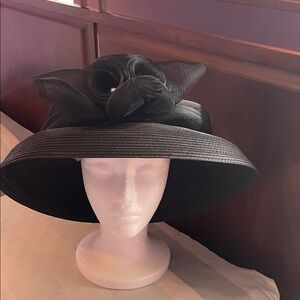 Elegant Black Women's Hat